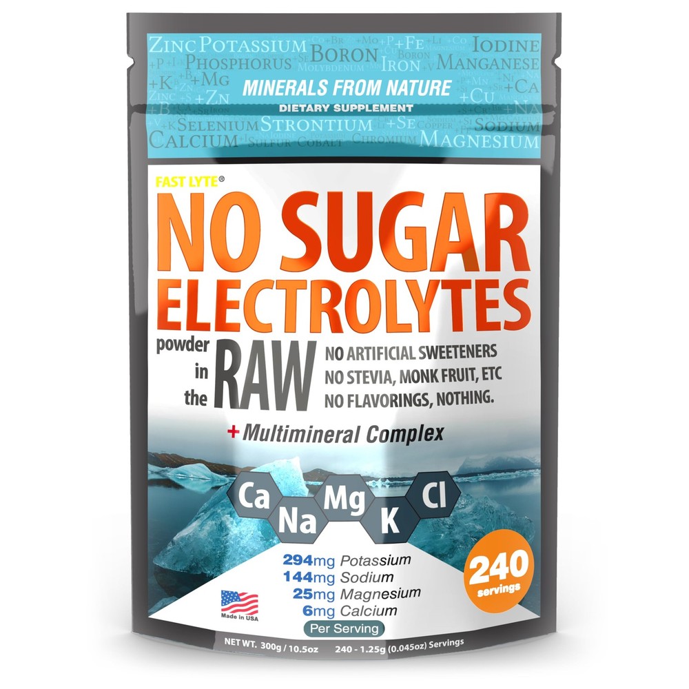 No Sugar Electrolytes Powder for Coffee, Soup, Juice & Water
