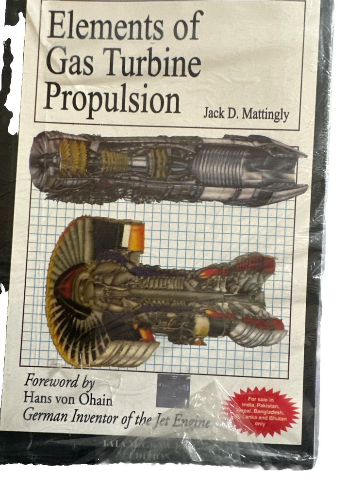 Elements Of Gas Turbine Propulsion