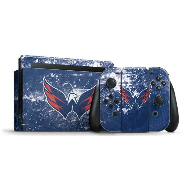 NHL Washington Capitals Nintendo Switch Bundle Skin - Washington Capitals Frozen