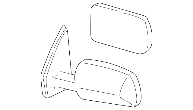Genuine GM Mirror 15031781