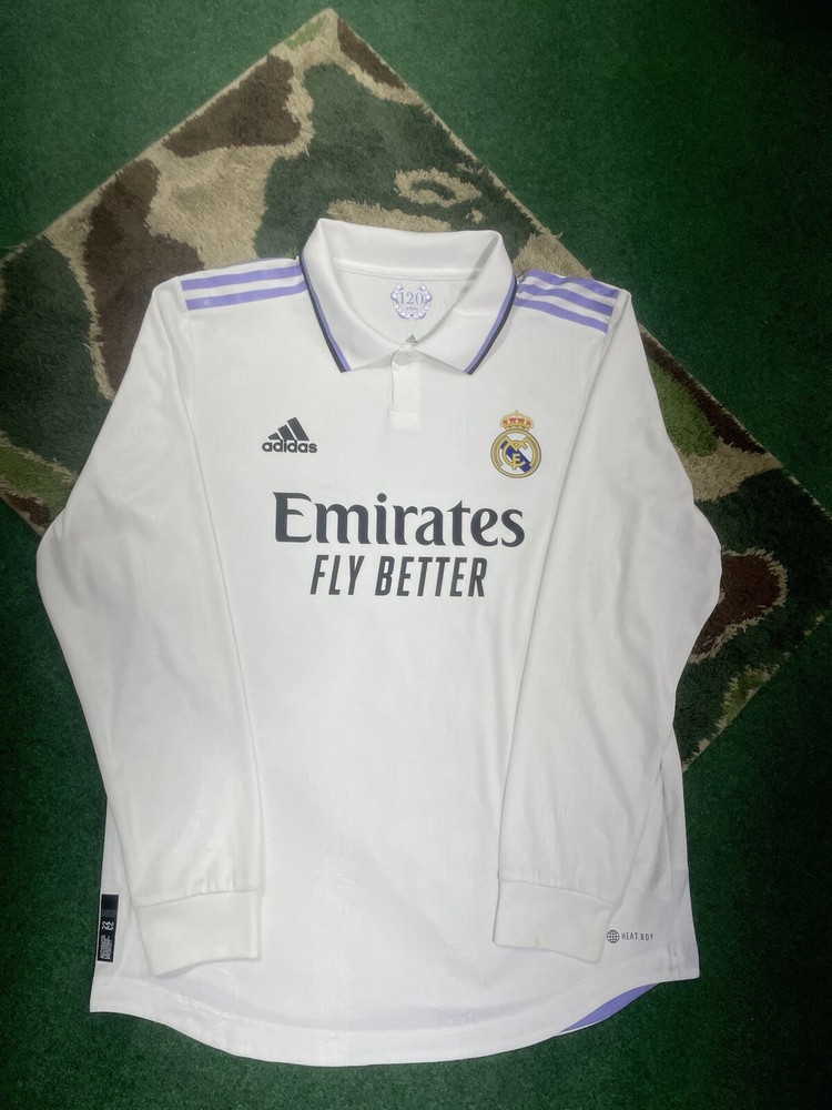 Real Madrid Soccer jersey Long Sleeve 23/23 Large