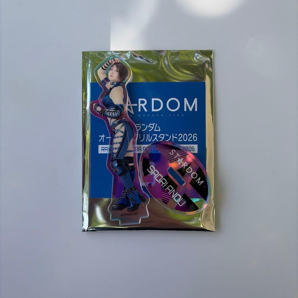 Stardom Women's Pro Wrestling Axta 2026 Aurora Saori Anno Collectible Used Japan