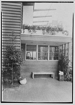Photo:New York City NY 1940 Collier's House PEDAC Entrance Detail