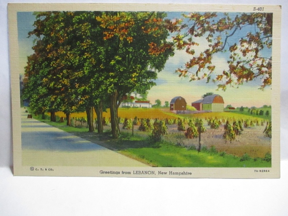 Wwii C T Rural Scenes Postcard 