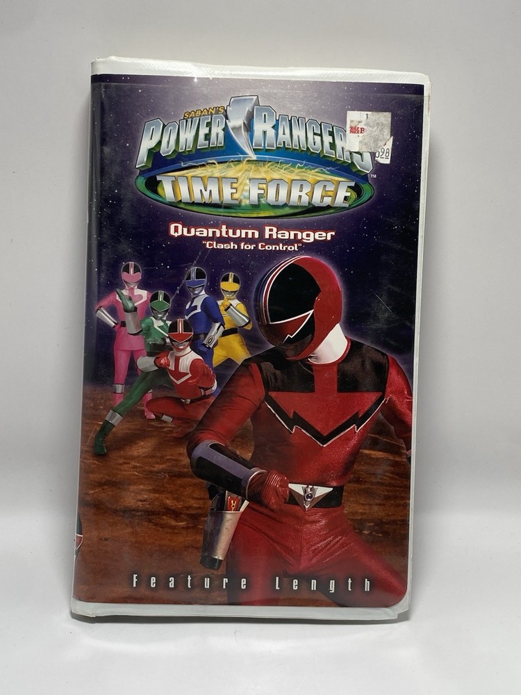 Power Rangers Time Force: Quantum Ranger - Clash for Control (VHS, 2001)