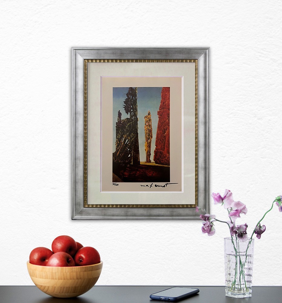 Max Ernst, Original Hand-signed Lithograph with COA & Appraisal of $3,500