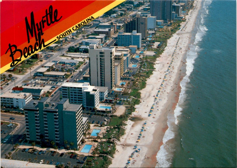Myrtle Beach, SOUTH CAROLINA, Breakers, PORENCE, 14th Postcard