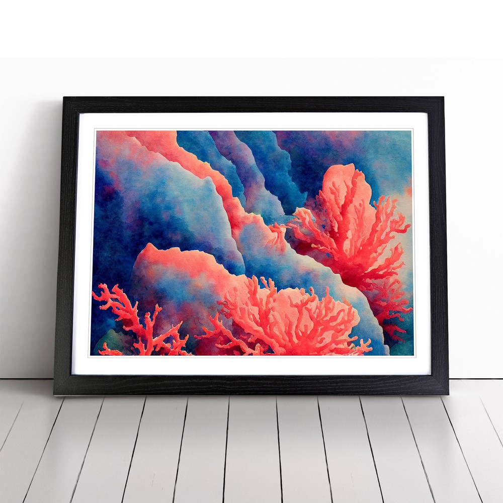The Coral Reef Vol.6 Wall Art Print Framed Canvas Picture Poster Decor
