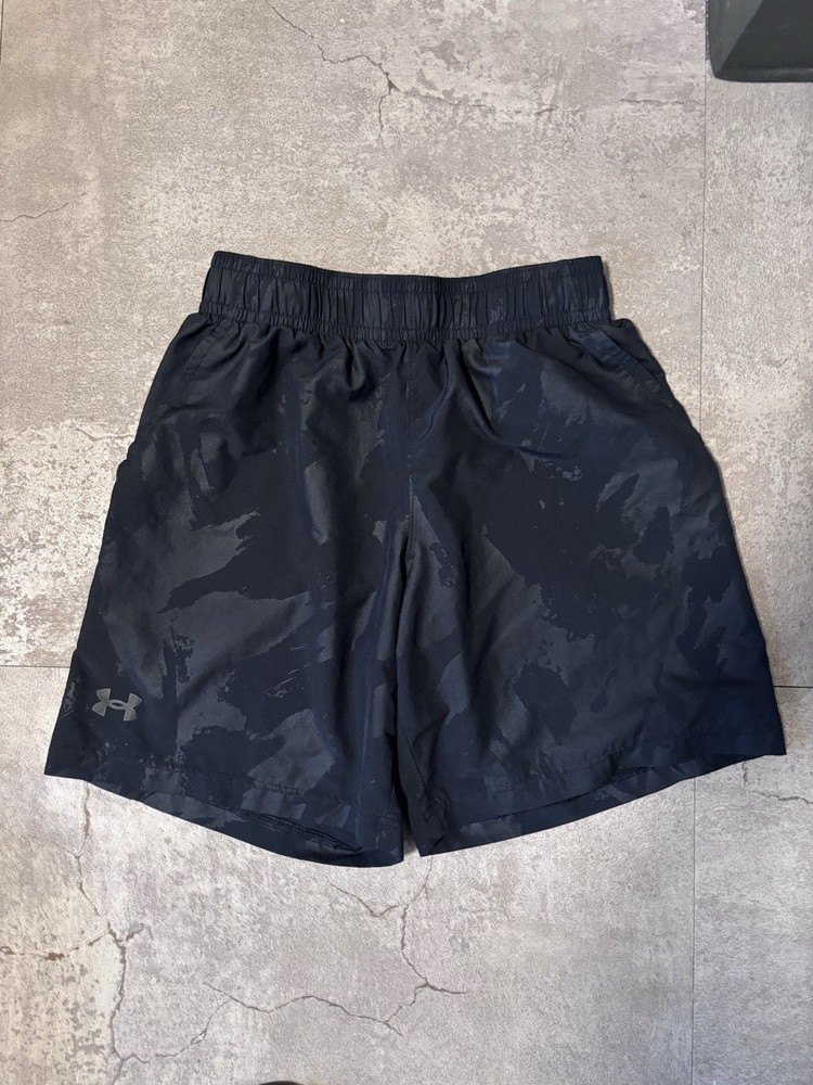 Under Armour Men's Athletic Camo Shorts L 7