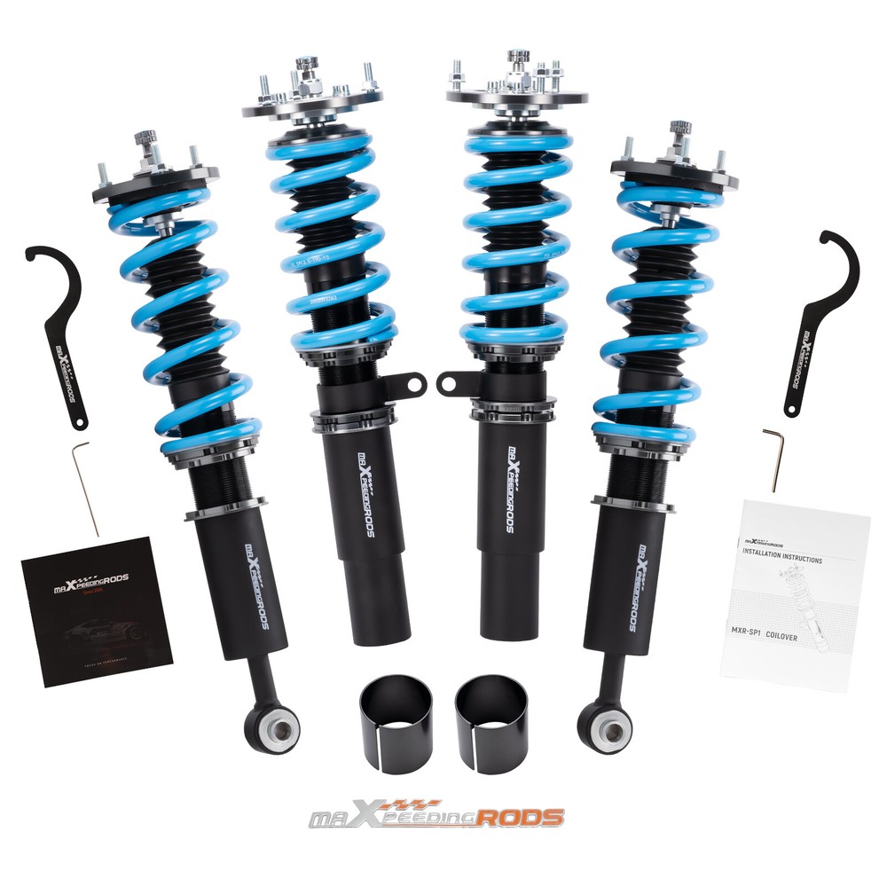MaXpeedingrods T6 Coilovers Shocks Lowering Kit For BMW 525i,530i,540i E39 96-03