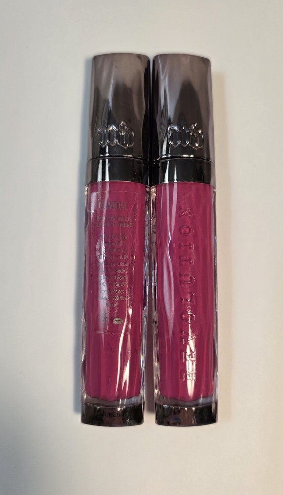 Urban Decay Scandal Lip Gloss Fuchsia Pink - 2 Pack