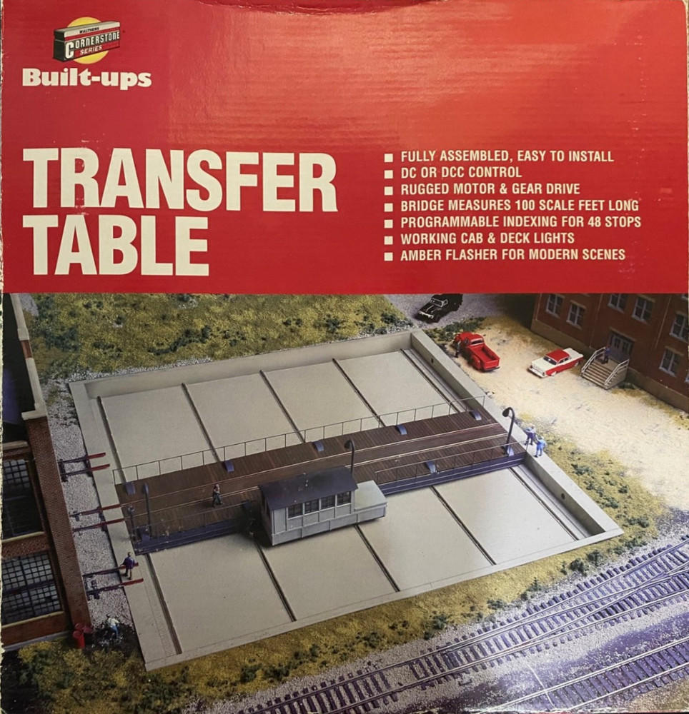 Walthers Cornerstone 933-2968 Transfer Table *Missing Transfer Pit*
