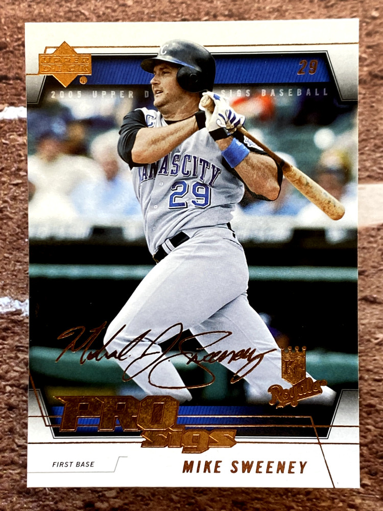 Mike Sweeney 2005 Upper Deck Pro Sigs #40 Kansas City Royals