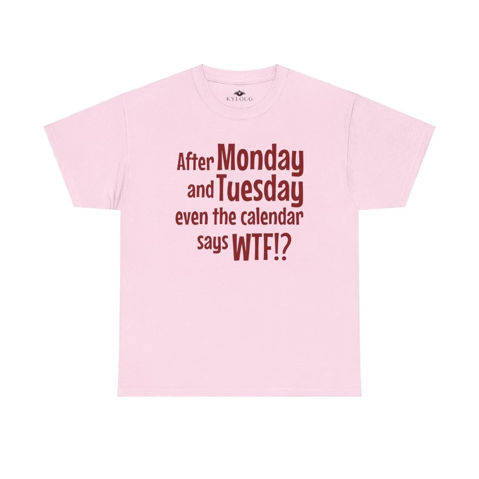 Classic Fit Humorous Tee for Men & Women | Funny Text Graphic Print casual comfy
