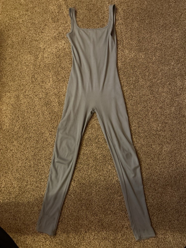 Gray Blue Jumpsuit