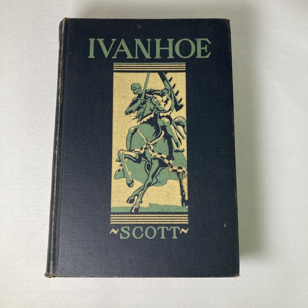 1942 Ivanhoe Sir Waler Scott Abridged & Edited J.c. Tressler The Academy Classic