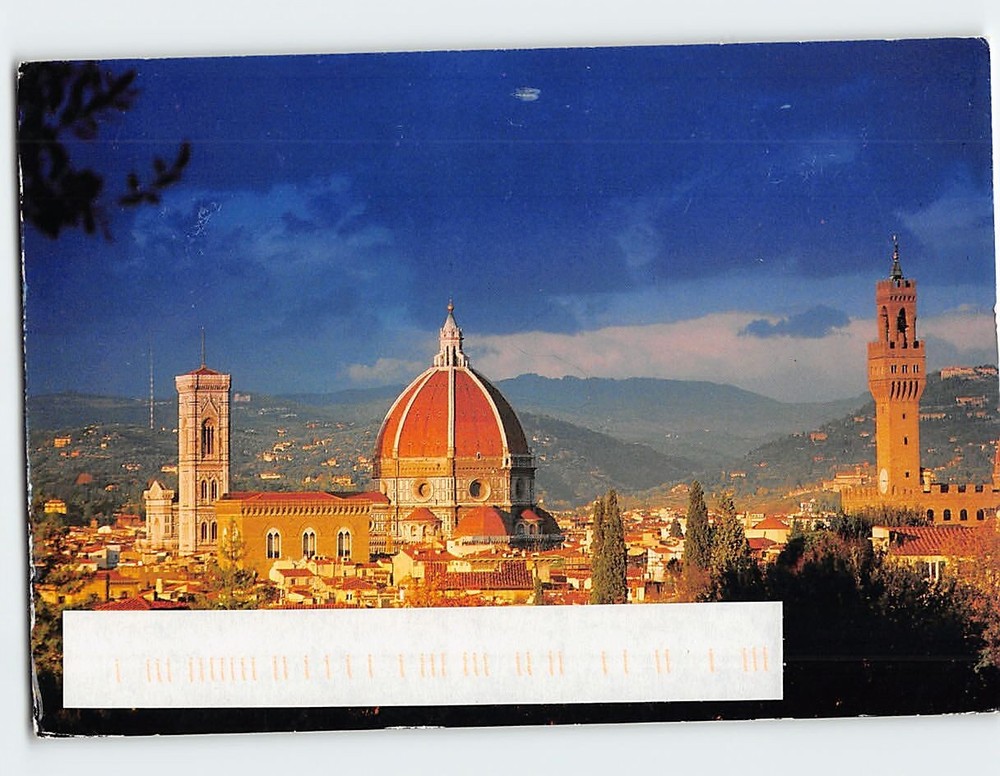 Postcard General view Florence Italy