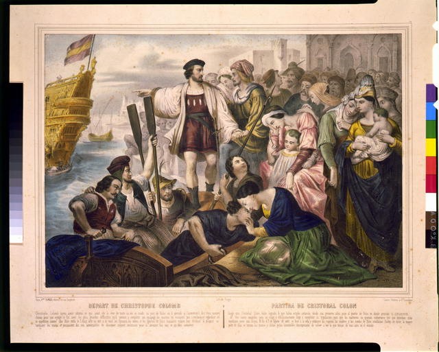 Photo:Palos Spain Christopher Columbus Departure 1492