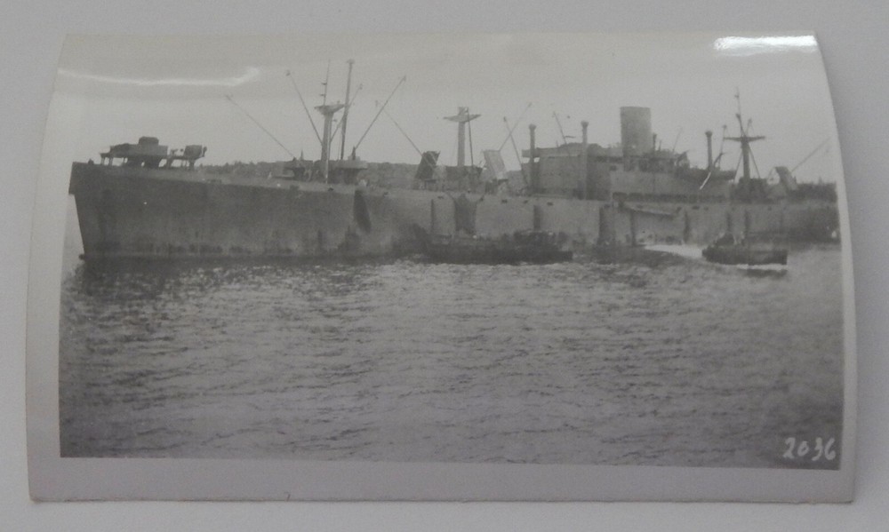 Steamship Steamer CAPE ALANA real photo postcard RPPC