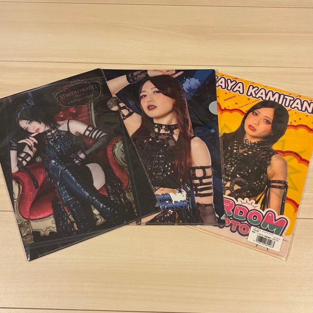 Saya Kamitani STARDOM Clear File, Japanese Pro Wrestling, Talent Merchandise