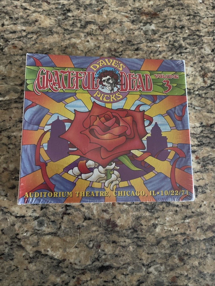 SEALED Grateful Dead Dave's Picks Vol 3 Audio CD US 2012 Limited Edition 🌹🌹