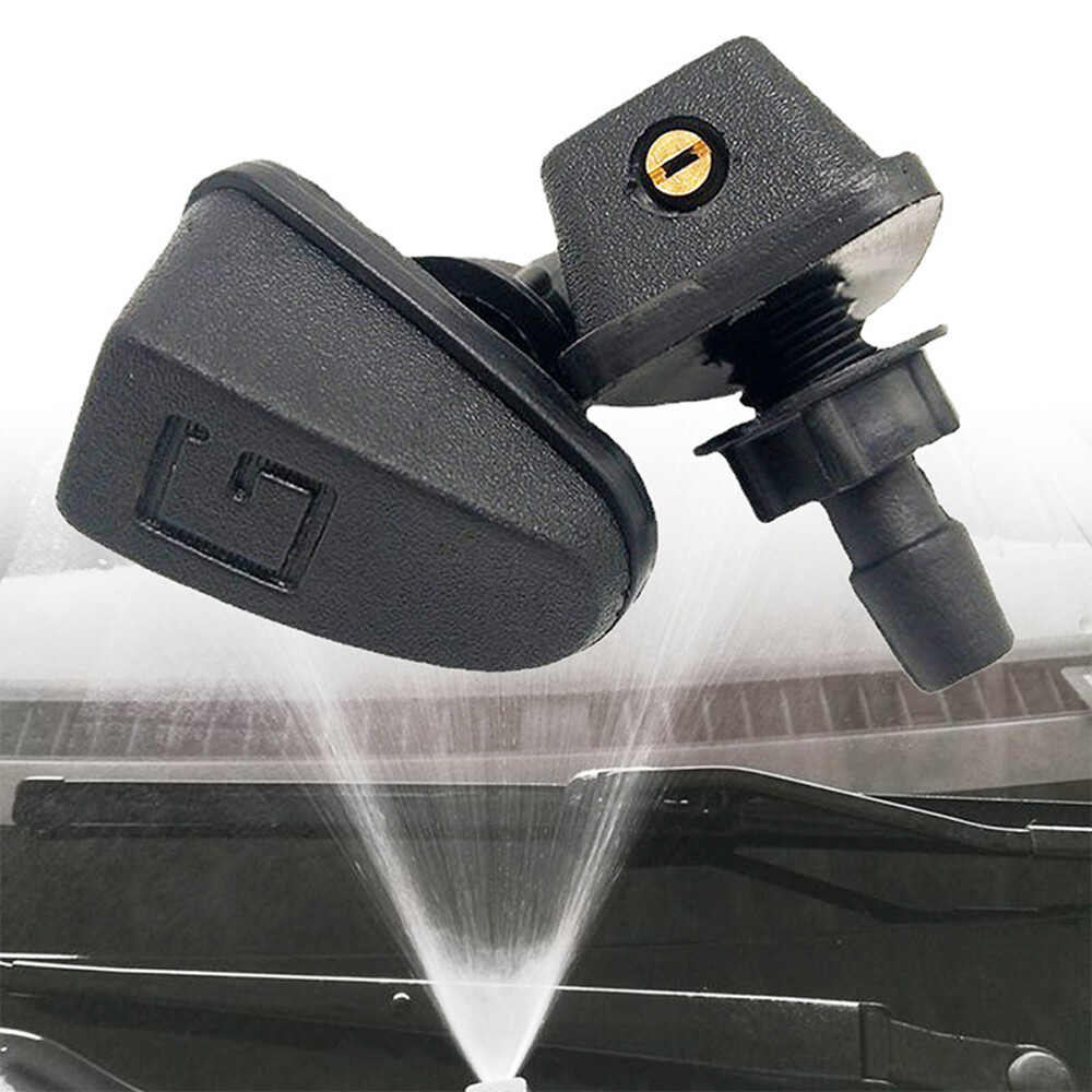 2pcs Car Windscreen Windshield Water Spray Jets Washer Nozzles Auto Accessories
