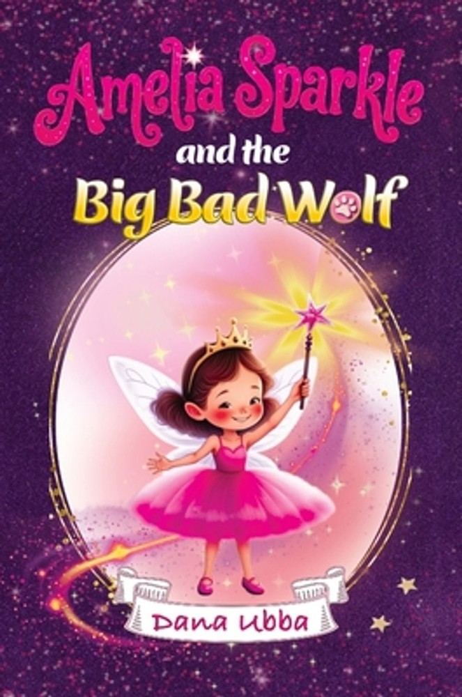 Amelia Sparkle and the Big Bad Wolf by Dana Ubba Hardcover Book