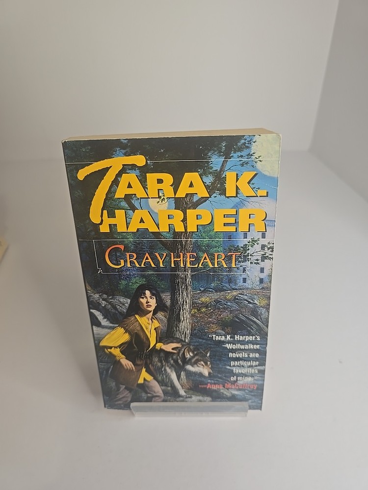 Grayheart Tara K. Harper Wolfwalker Series 1996 Del Rey PB 1st Edition...