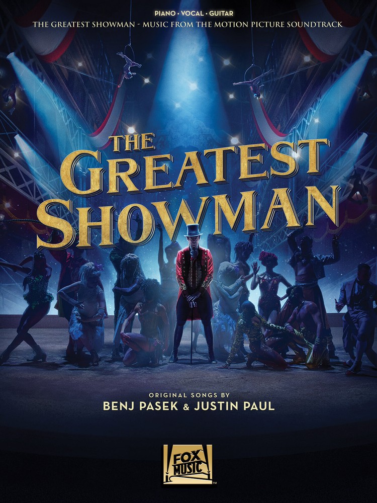 The Greatest Showman Movie for Piano Vocal Sheet Music Chords Lyrics Song Book
