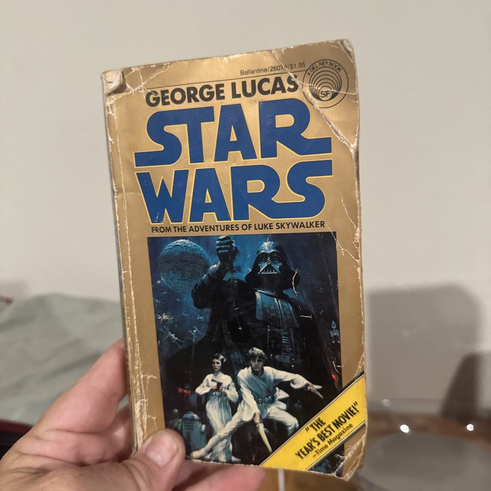 Star Wars From the Adventures of Luke Skywalker George Lucas 1976 Del Rey