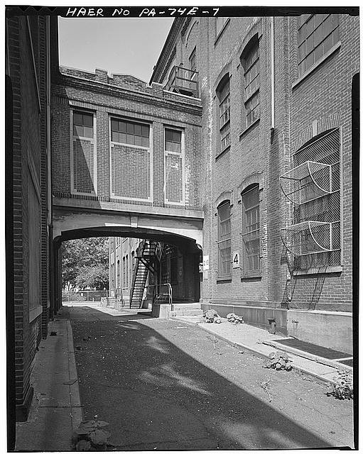7. View Showing Connecting Bridge Between Buildings 211 And 213, Looking North