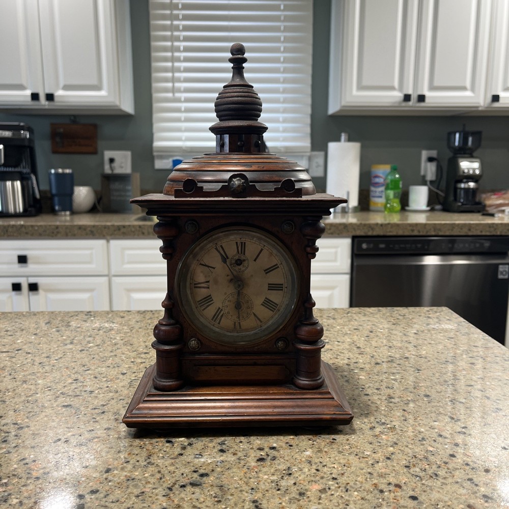 Junghans Antique Architectural Castle Clock