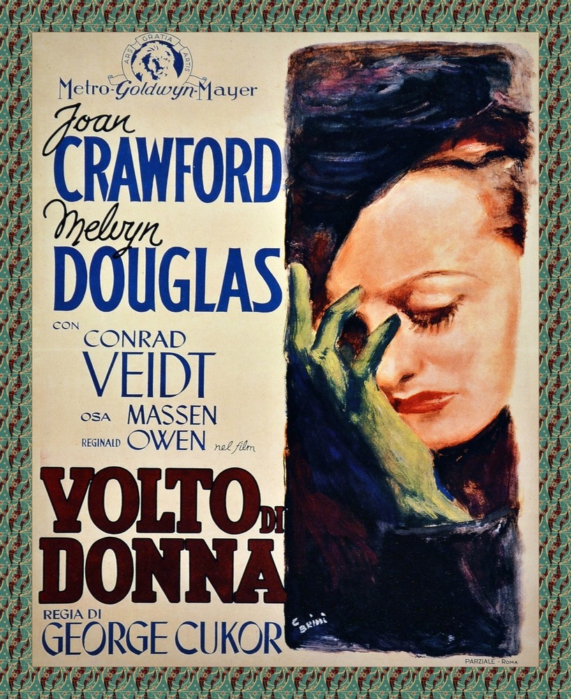 8524.Decoration movie Poster.Home Room wall art design.Joan Crawford Volto Donna