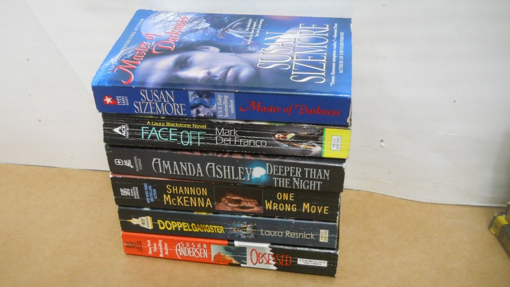 Lot of 6 Paranormal PBs ~ Susan Sizemore & others  VG/Fine~ Fast Shipping