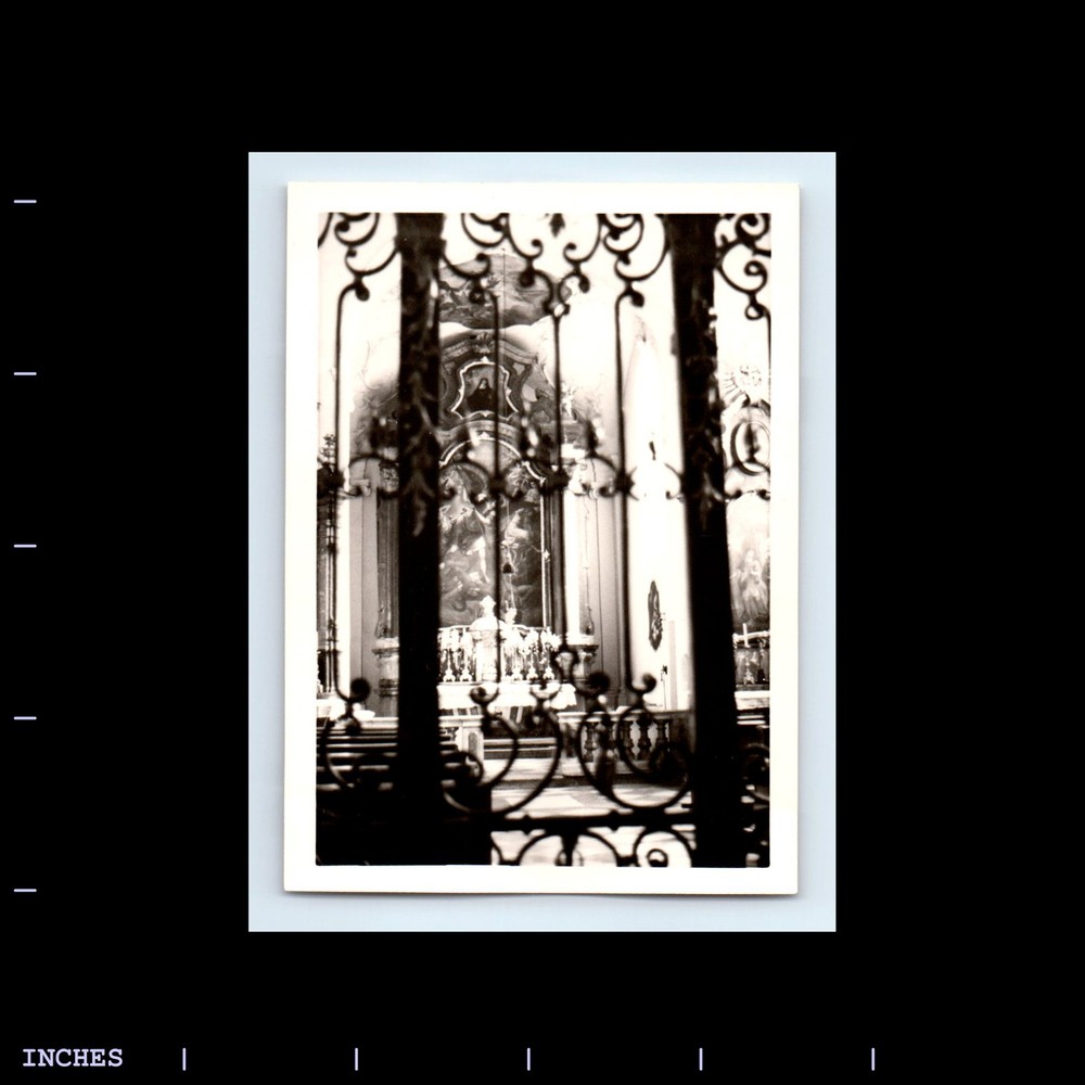 Vintage Photo INTERIOR CHURCH BUILDING CATHEDRAL