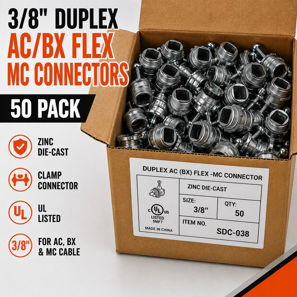 50 Pack 3/8