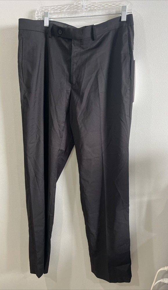 Calvin Klein Men's Dress Pants, Black, 34x30 NWT