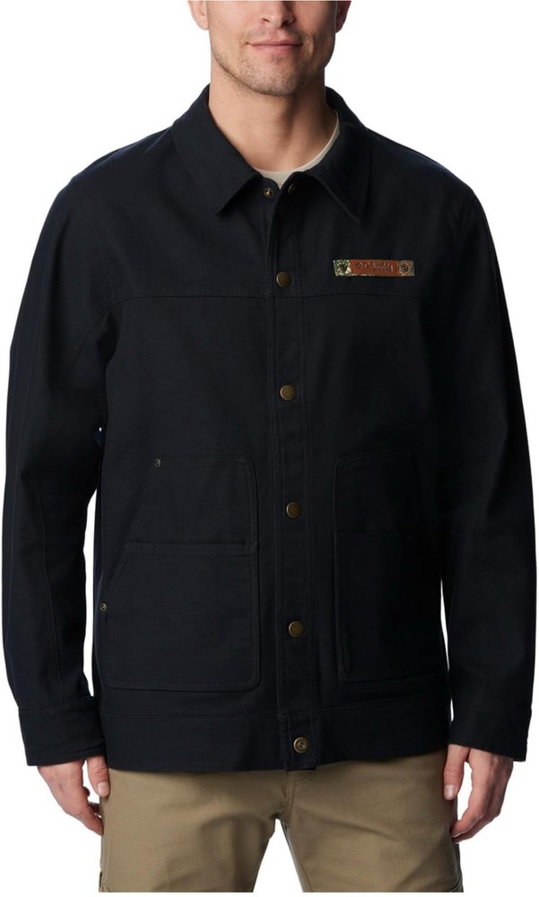 Columbia Men's XL Roughtail Field Jacket with Camo Trim