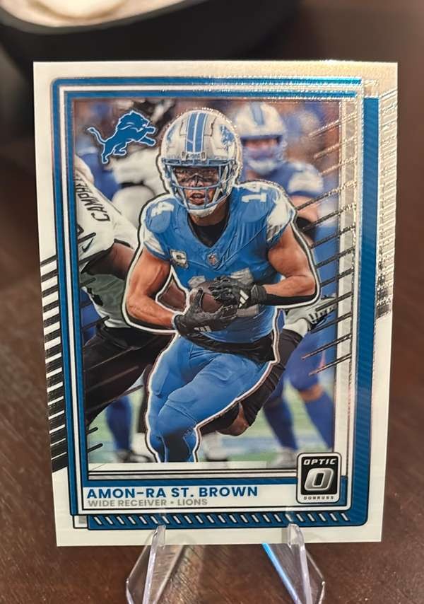 2025 Donruss Optic #63 Amon-Ra St. Brown