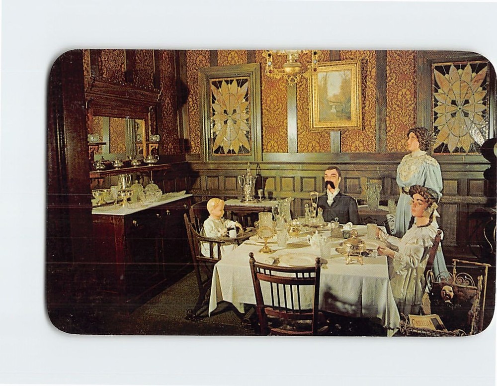 Postcard Dining room Pikes Peak Ghost Town Colorado Springs Colorado USA