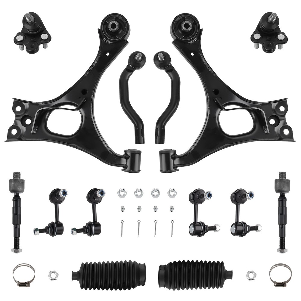 14Pcs Suspension Kit Front Lower Control Arms Fit for Honda Civic 2006-2011