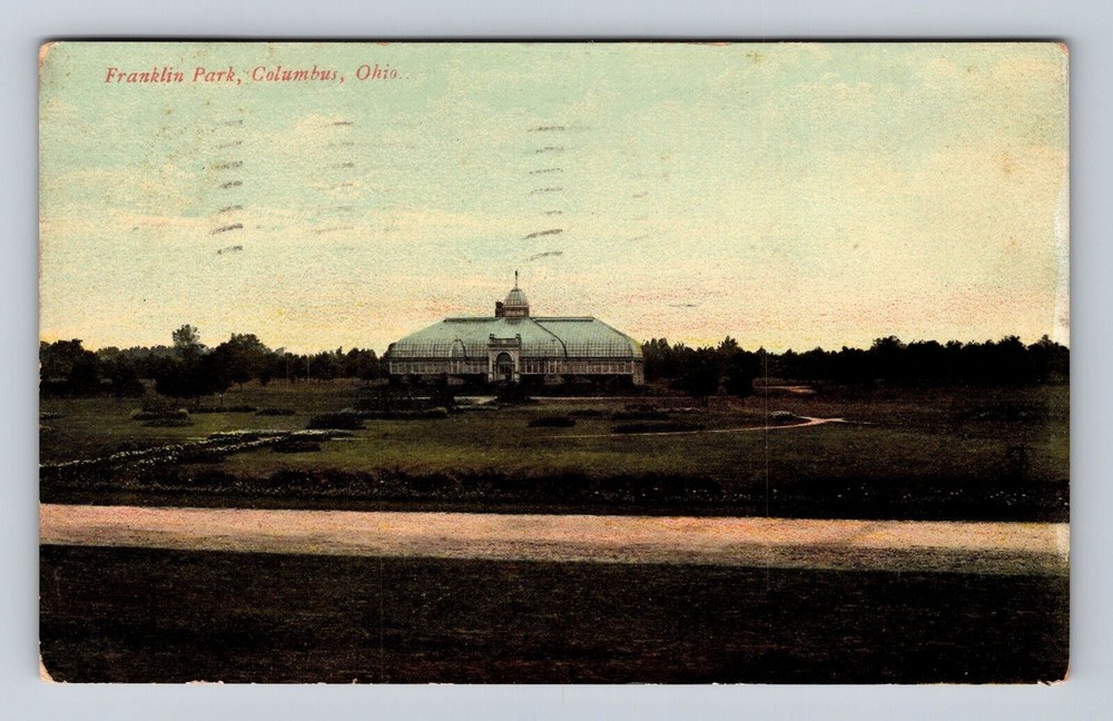 Columbus OH-Ohio, Franklin Park, Antique, Vintage c1912 Souvenir Postcard
