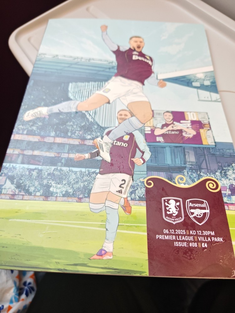 Aston Villa v Arsenal - FA Premier League - 06 December 2025 - Mint Condition
