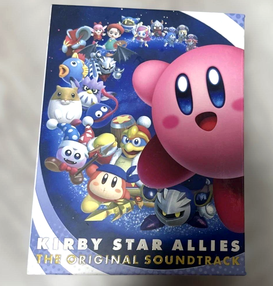 Hoshi no Kirby Star Allies Original Soundtrack First Limited Edition Music CD