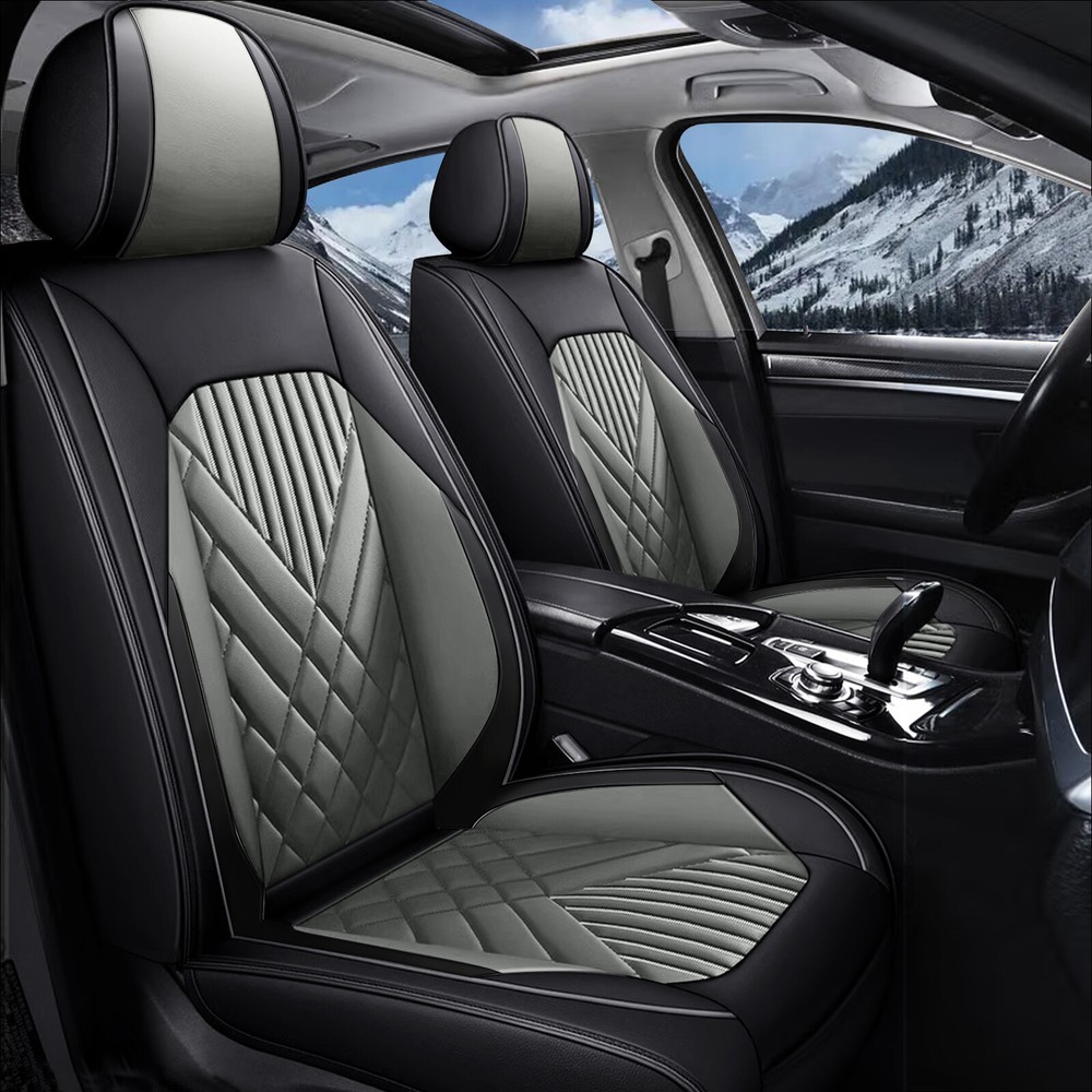 Luxury Car 2/5-Seat Cover Faux Leather Protector For Toyota 4RUNNER 2003-2024
