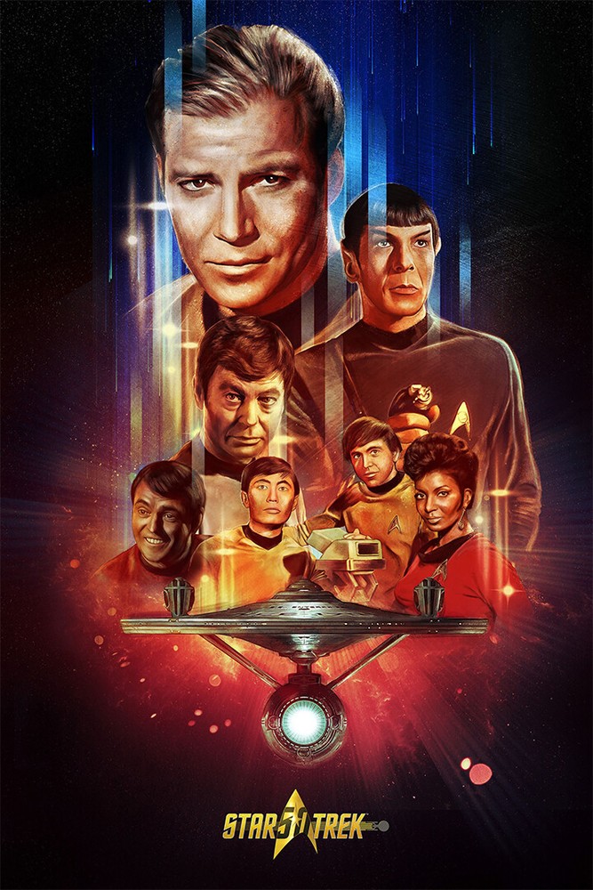Star Trek Original Movie Science Fiction Wall Art Home Decor - POSTER 20x30