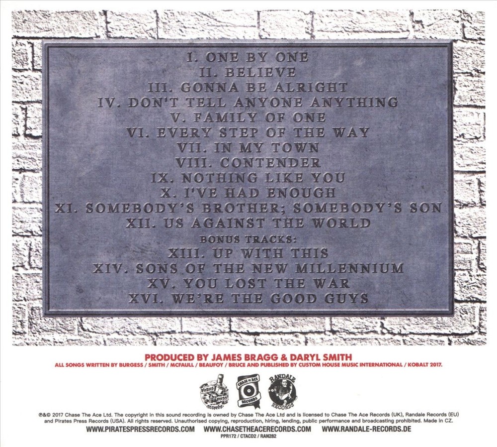 Cock Sparrer Forever New Cd