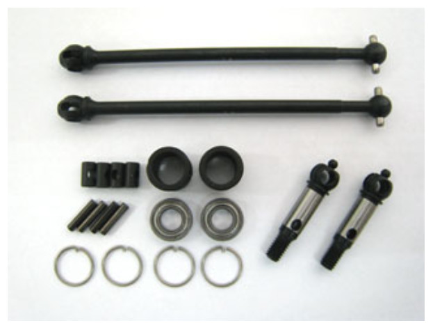 Tamiya 42283 Buggy Double Cardan Drive Shaft (Front, 2 pieces)
