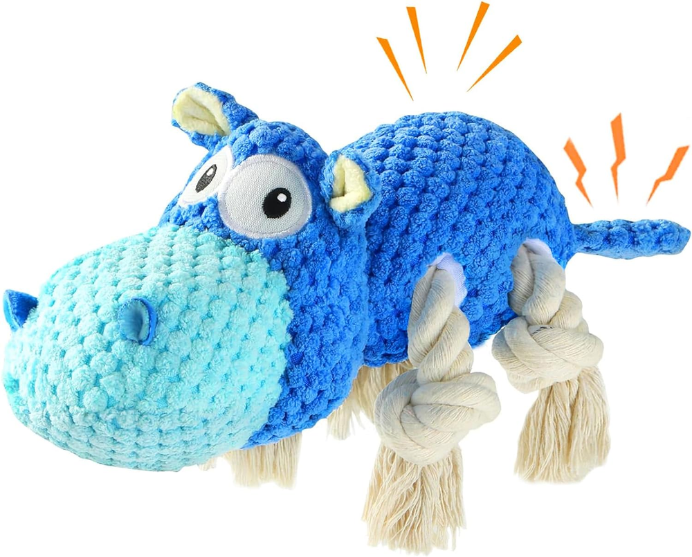 Dog Toys for Aggressive Chewers - Dog Toys to Keep Them Busy Squeaky Dog Toys fo