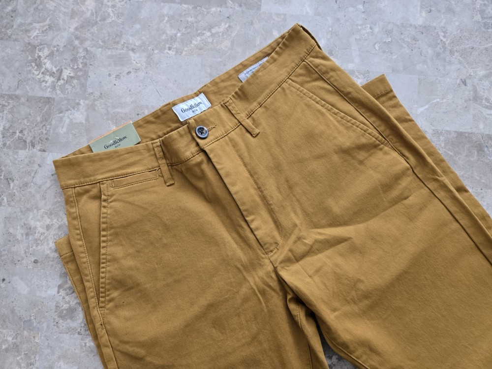 NWT Goodfellow & Co Hennepin Chino Pants Casual Skinny Slim Fit Mens 32x32
